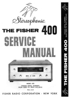 Fisher 400 - Service Manual-2 